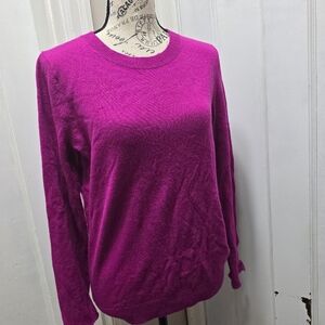 Banana Republic Fuchsia Long Sleeve Sweater